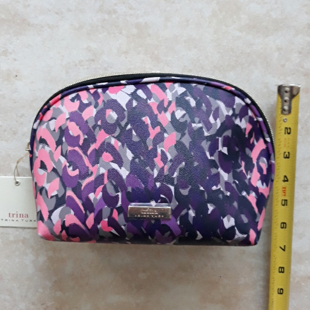 2x*Host Pick*Trina Turk cute cosmetic bag - Picture 7 of 8